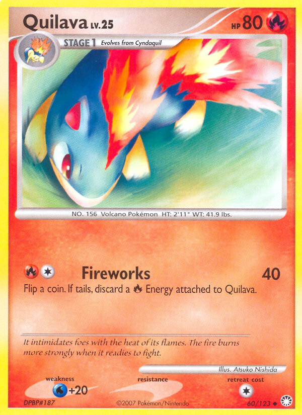 Quilava - Mysterious Treasures SET-60
