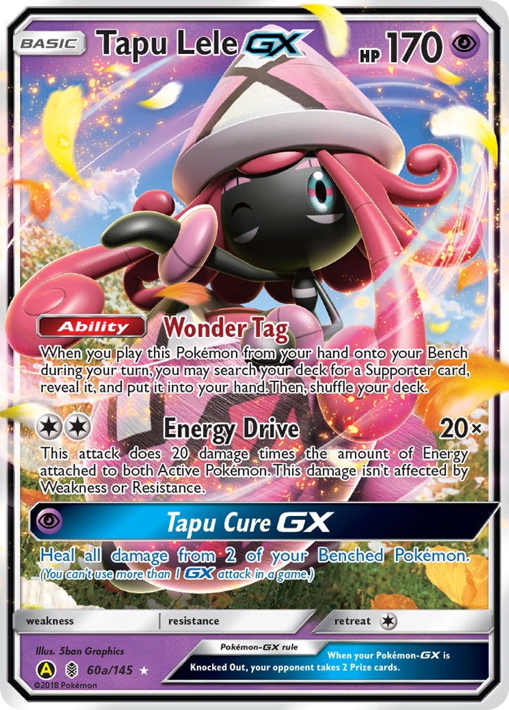 Tapu Lele-GX - Guardians Rising SET-60a