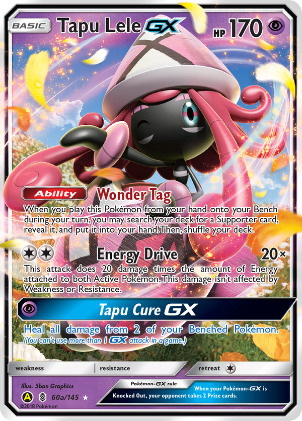 Tapu Lele-GX - Guardians Rising SET-60a