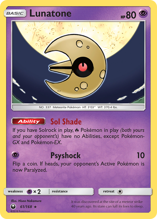Lunatone - Celestial Storm SET-61