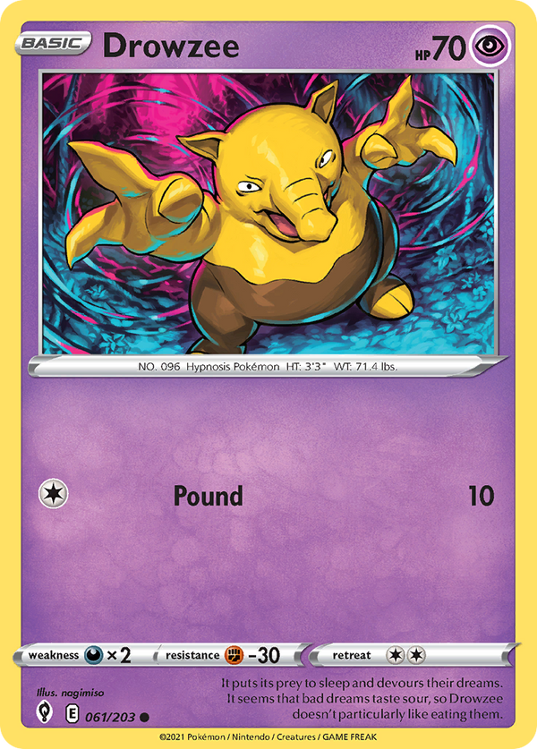 Drowzee - Evolving Skies SET-61