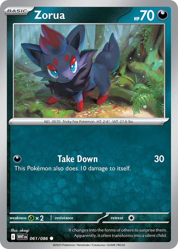 Zorua - White Flare SET-61