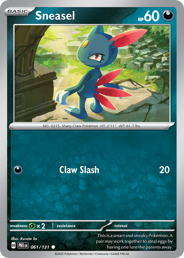 Sneasel - Prismatic Evolutions SET-61