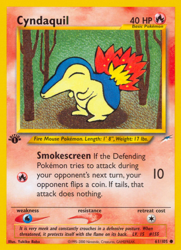 Cyndaquil - Neo Destiny SET-61