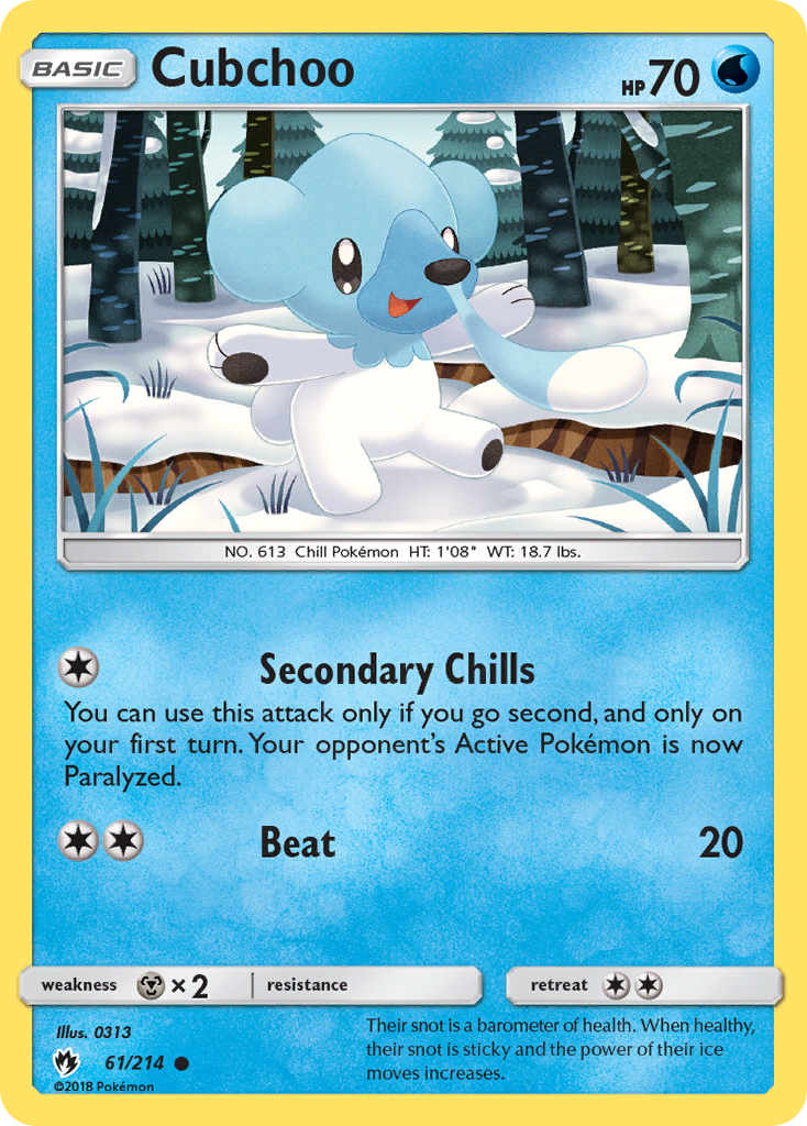 Cubchoo - Lost Thunder SET-61