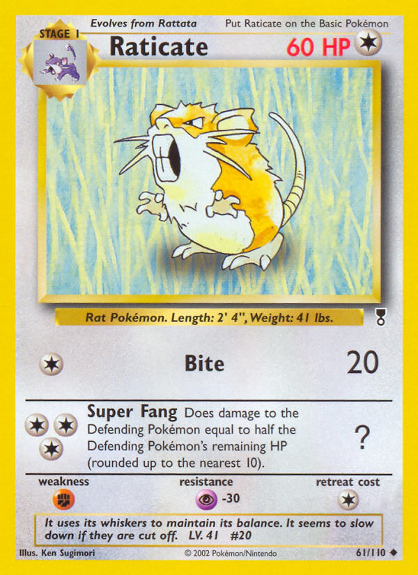 Raticate - Legendary Collection SET-61