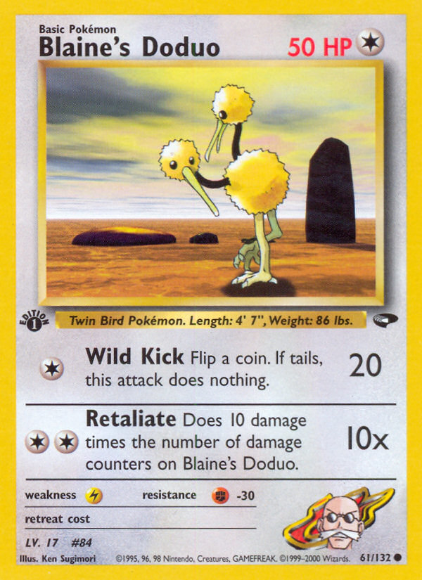 Blaine's Doduo - Gym Challenge SET-61