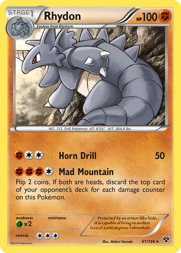 Rhydon - XY SET-61