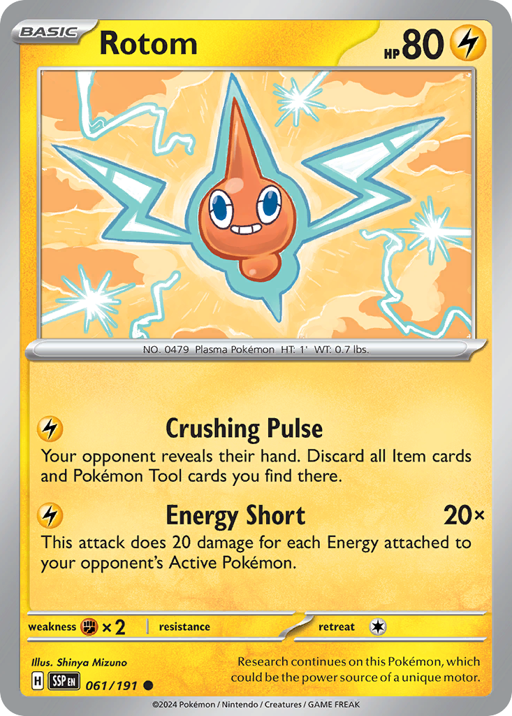 Rotom - Surging Sparks SET-61