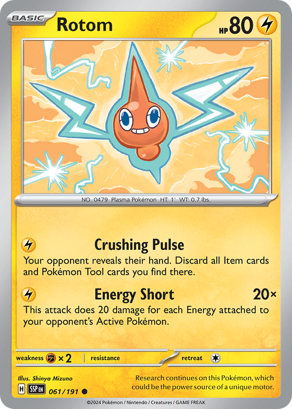 Rotom - Surging Sparks SET-61