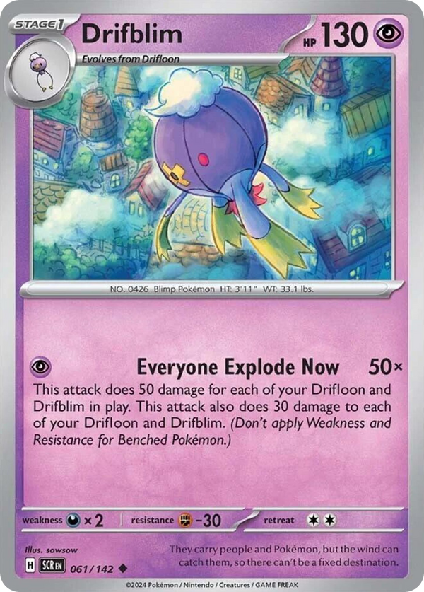 Drifblim - Stellar Crown SET-61