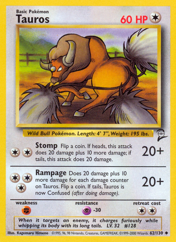 Tauros - Base SET 2-62