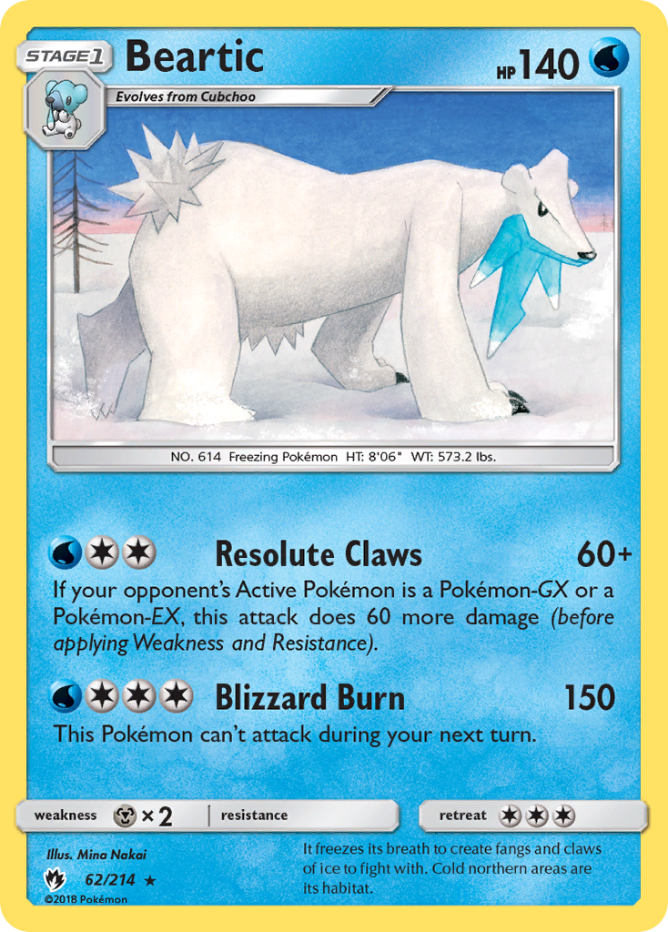 Beartic - Lost Thunder SET-62