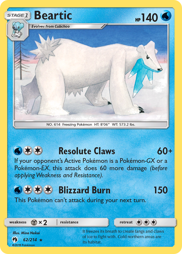 Beartic - Lost Thunder SET-62
