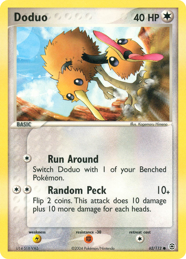 Doduo - FireRed & LeafGreen SET-62