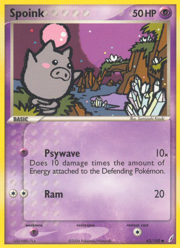 Spoink - Crystal Guardians SET-62