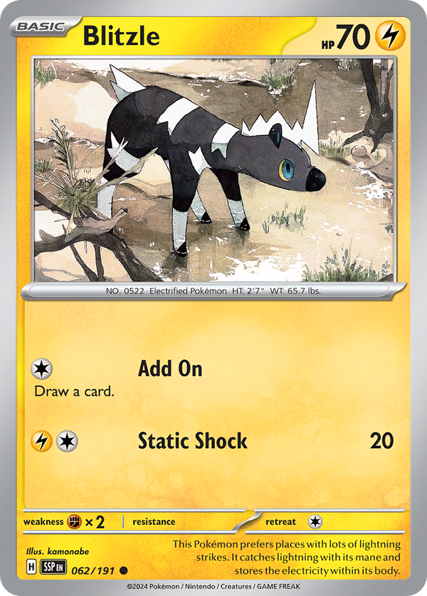 Blitzle - Surging Sparks SET-62