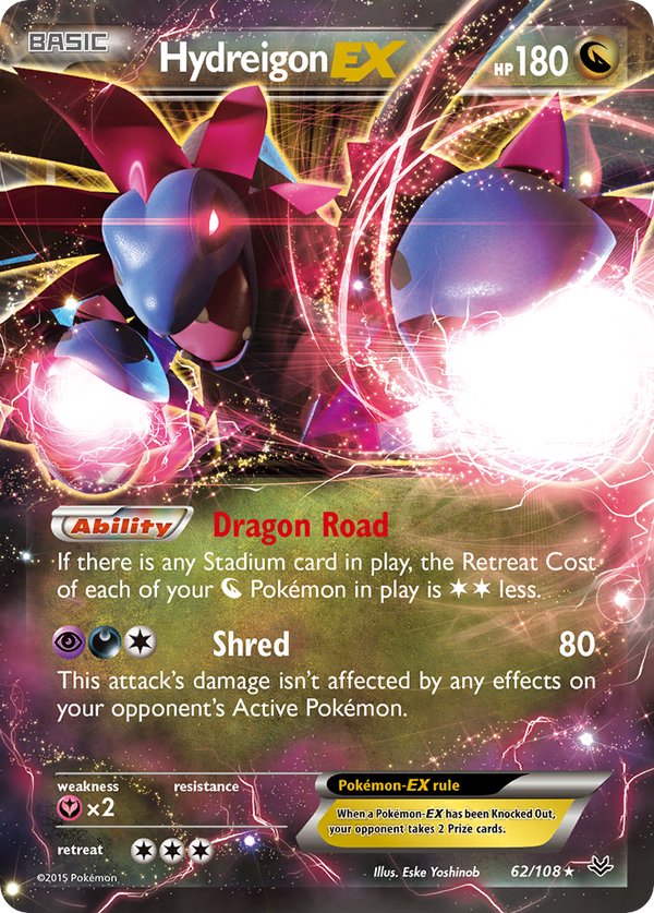 Hydreigon-EX - Roaring Skies SET-62