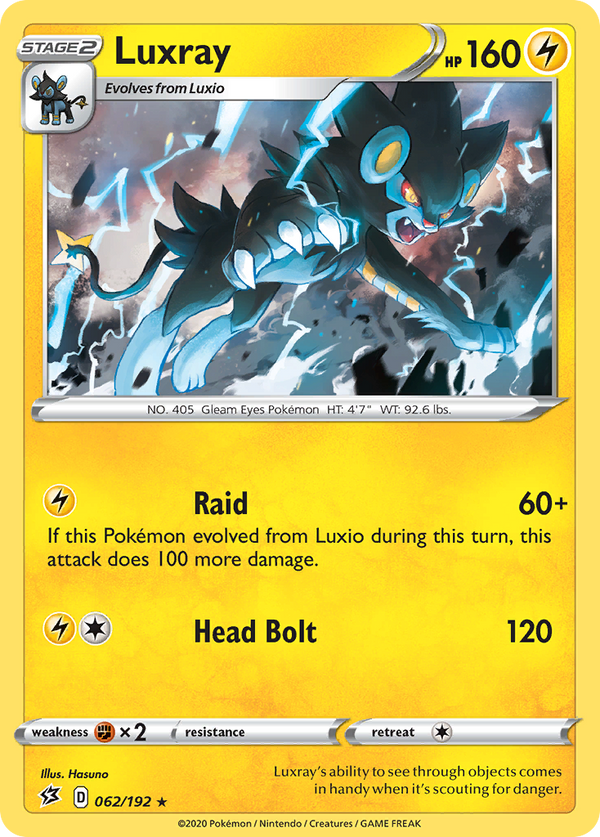 Luxray - Rebel Clash SET-62