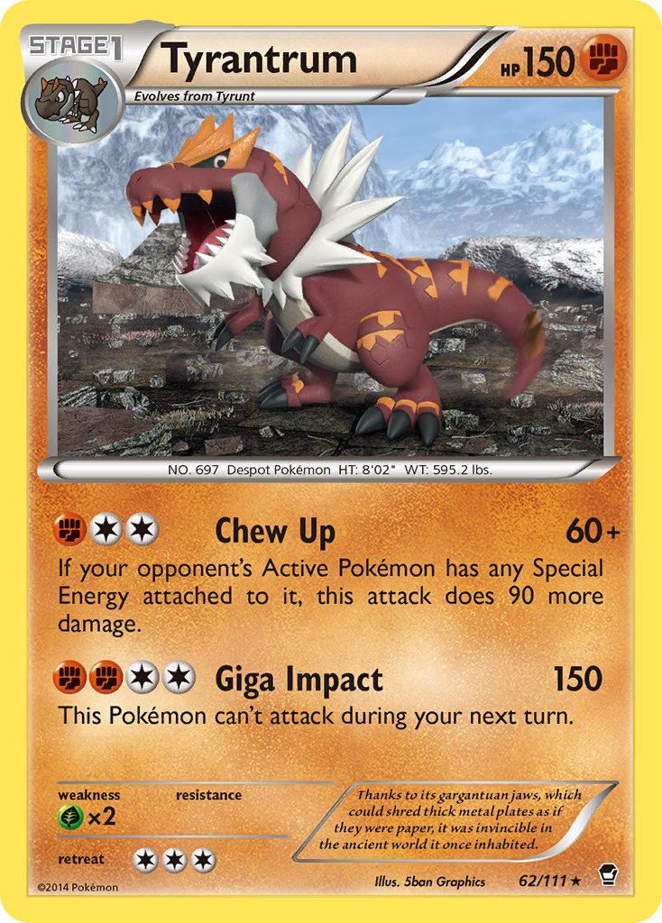 Tyrantrum - Furious Fists SET-62