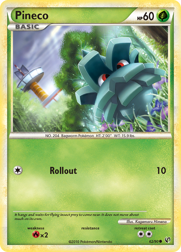 Pineco - HS Undaunted SET-62