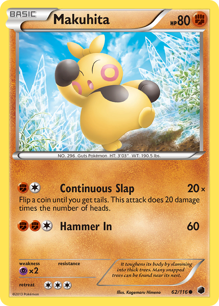Makuhita - Plasma Freeze SET-62