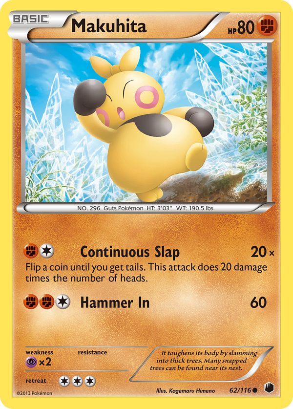 Makuhita - Plasma Freeze SET-62