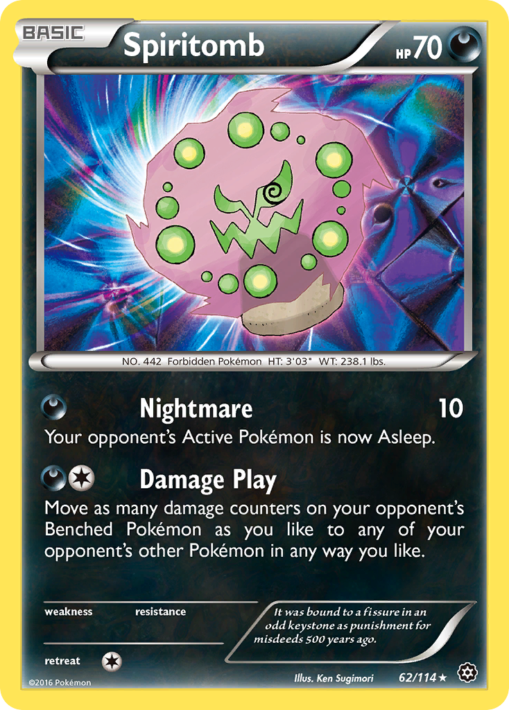 Spiritomb - Steam Siege SET-62