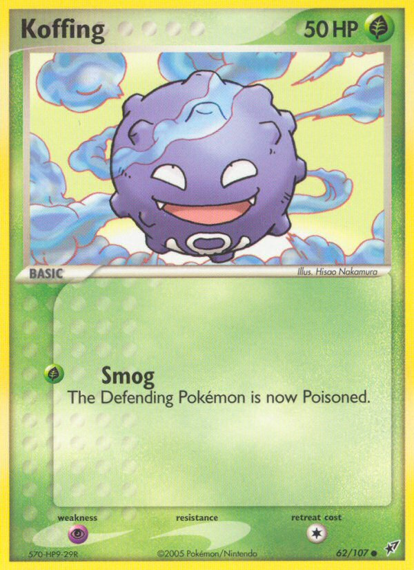 Koffing - Deoxys SET-62