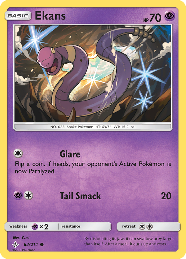 Ekans - Unbroken Bonds SET-62