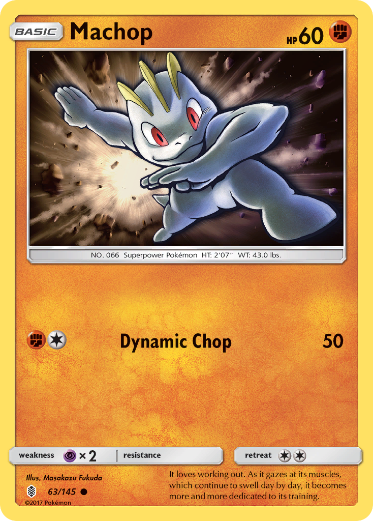 Machop - Guardians Rising SET-63