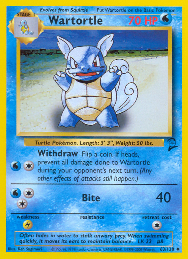 Wartortle - Base SET 2-63