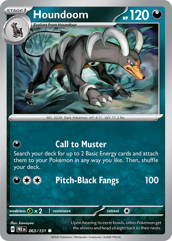 Houndoom - Prismatic Evolutions SET-63