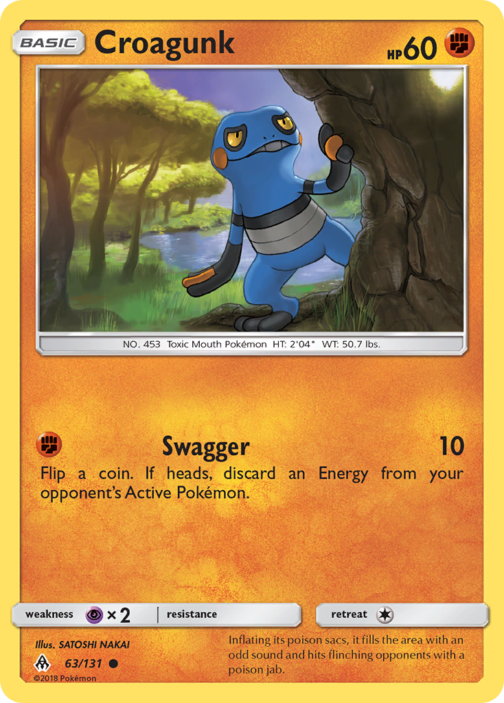 Croagunk - Forbidden Light SET-63