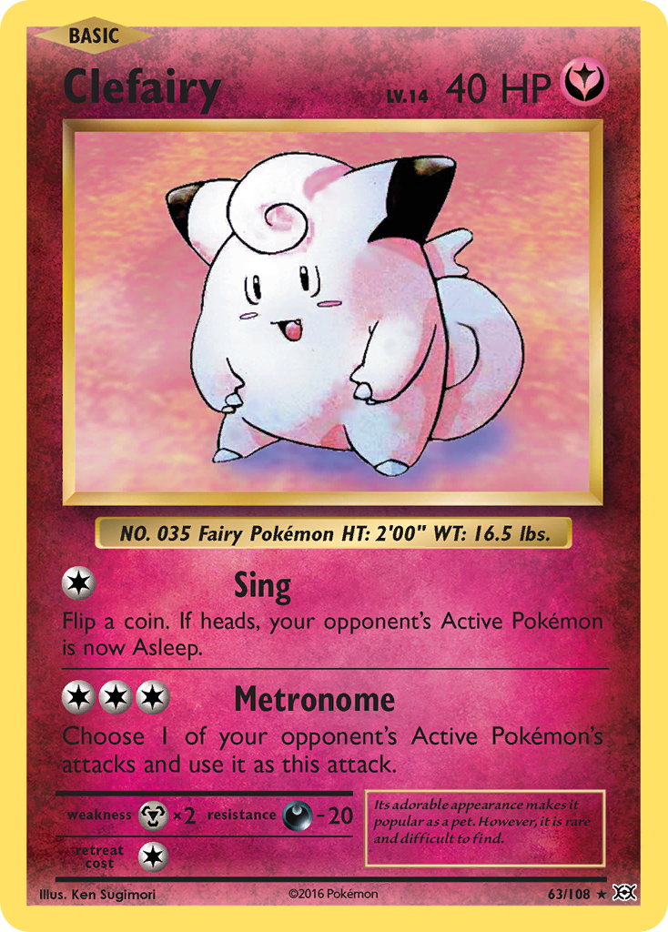 Clefairy - Evolutions SET-63