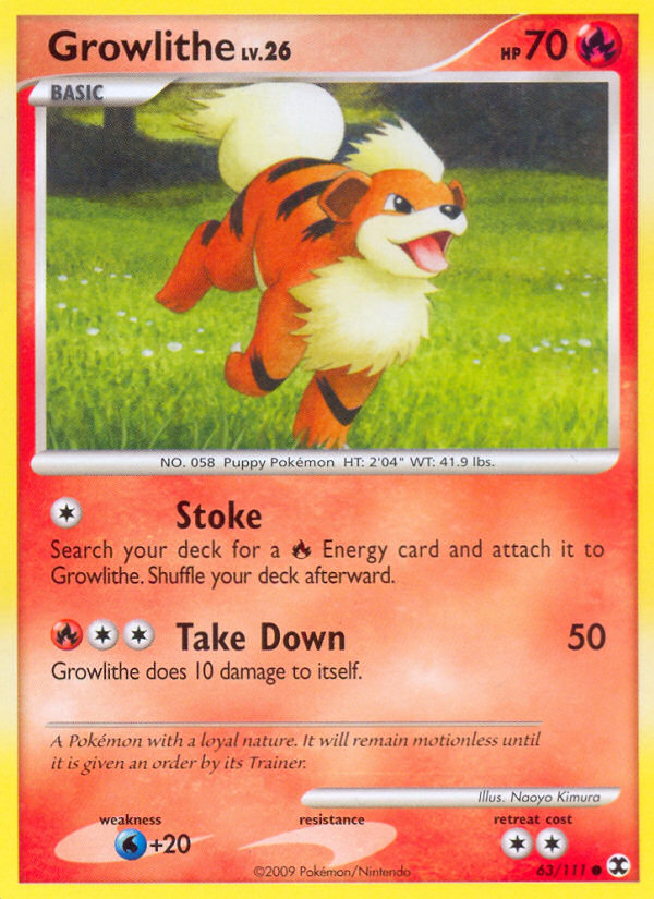 Growlithe - Rising Rivals SET-63