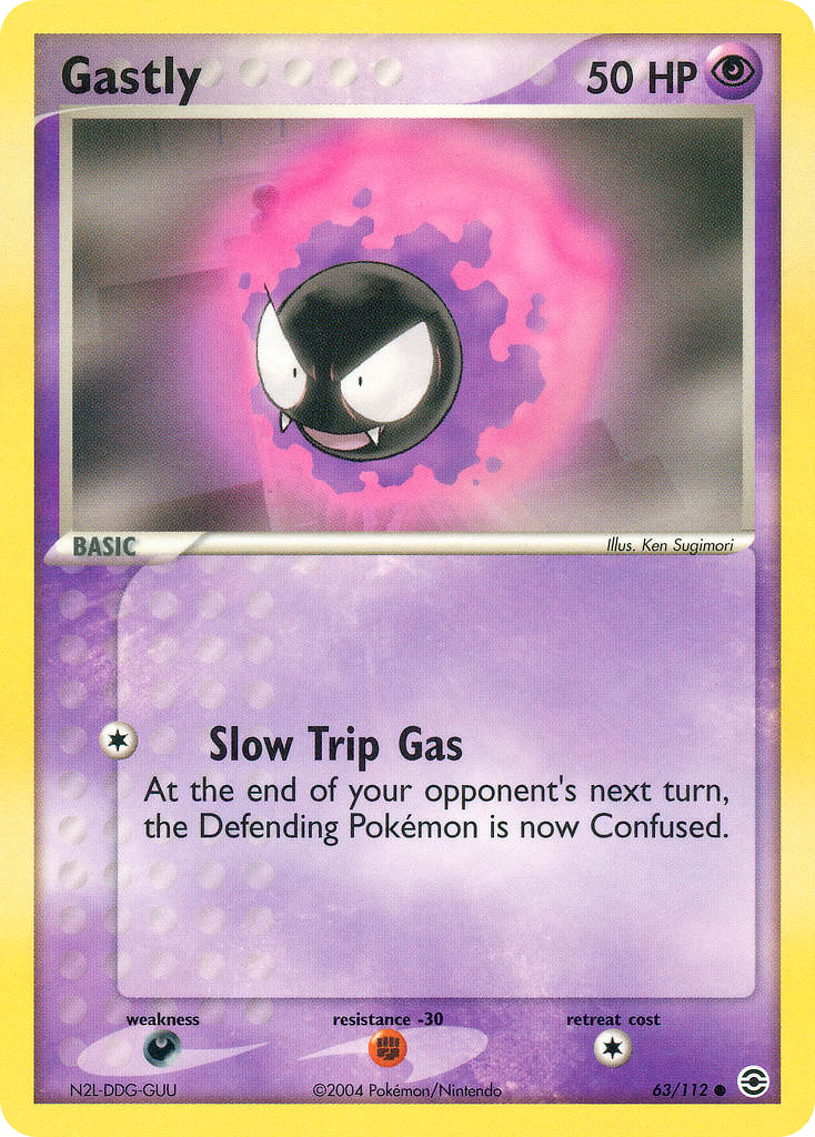 Gastly - FireRed & LeafGreen SET-63