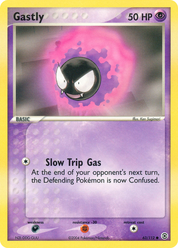 Gastly - FireRed & LeafGreen SET-63