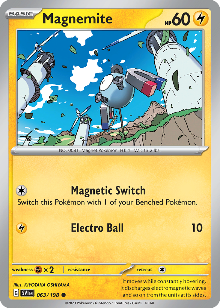 Magnemite - Scarlet & Violet SET-63