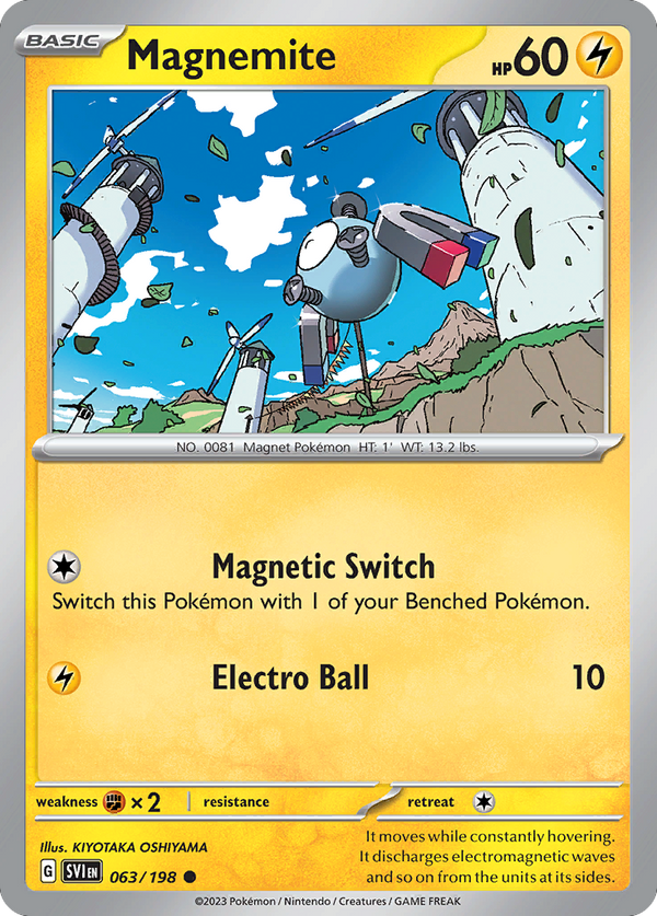 Magnemite - Scarlet & Violet SET-63