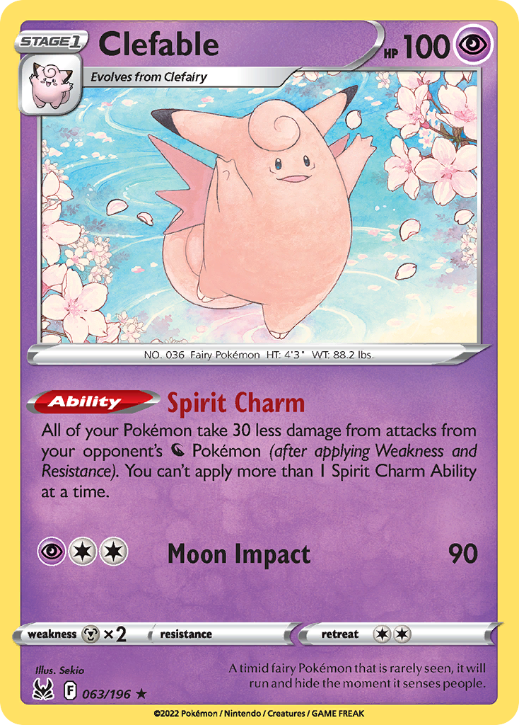 Clefable - Lost Origin SET-63