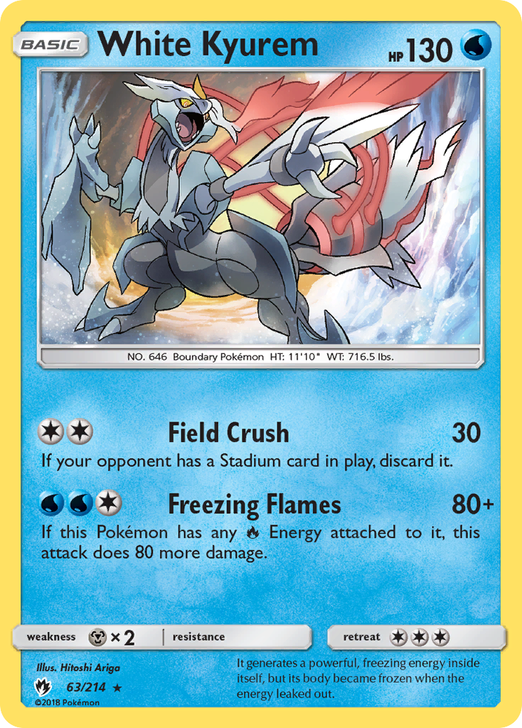 White Kyurem - Lost Thunder SET-63
