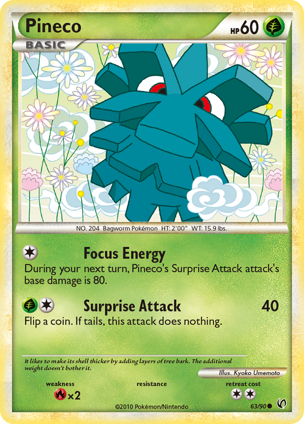 Pineco - HS Undaunted SET-63