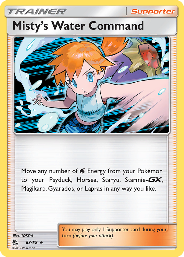 Misty's Water Command - Hidden Fates SET-63