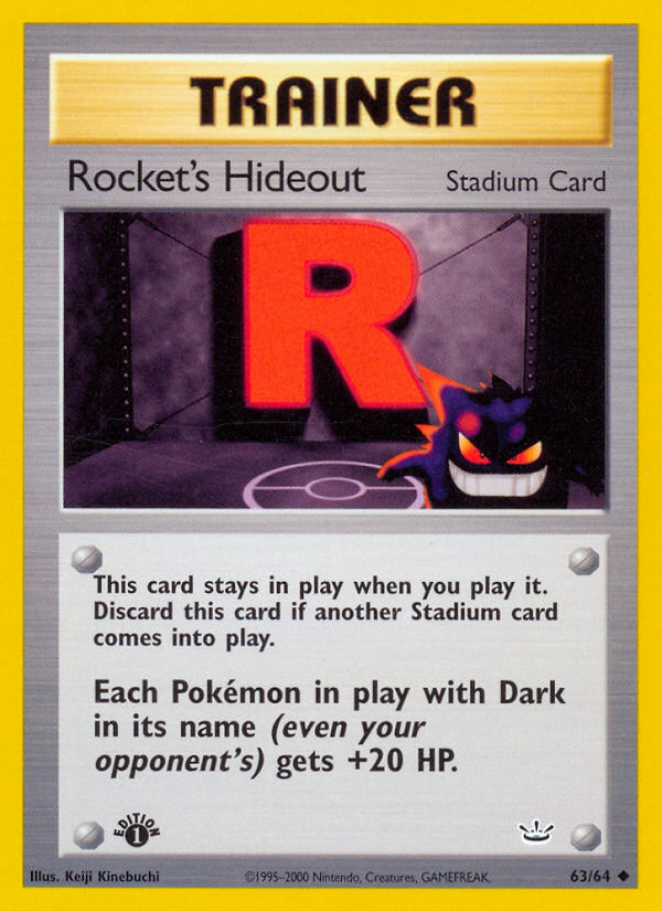 Rocket's Hideout - Neo Revelation SET-63