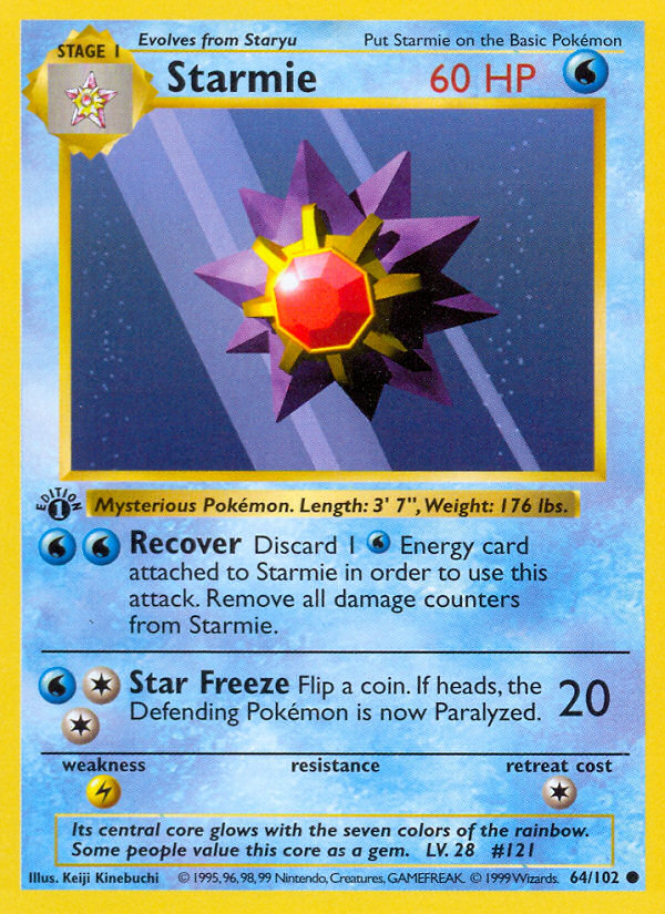 Starmie - Base SET-64