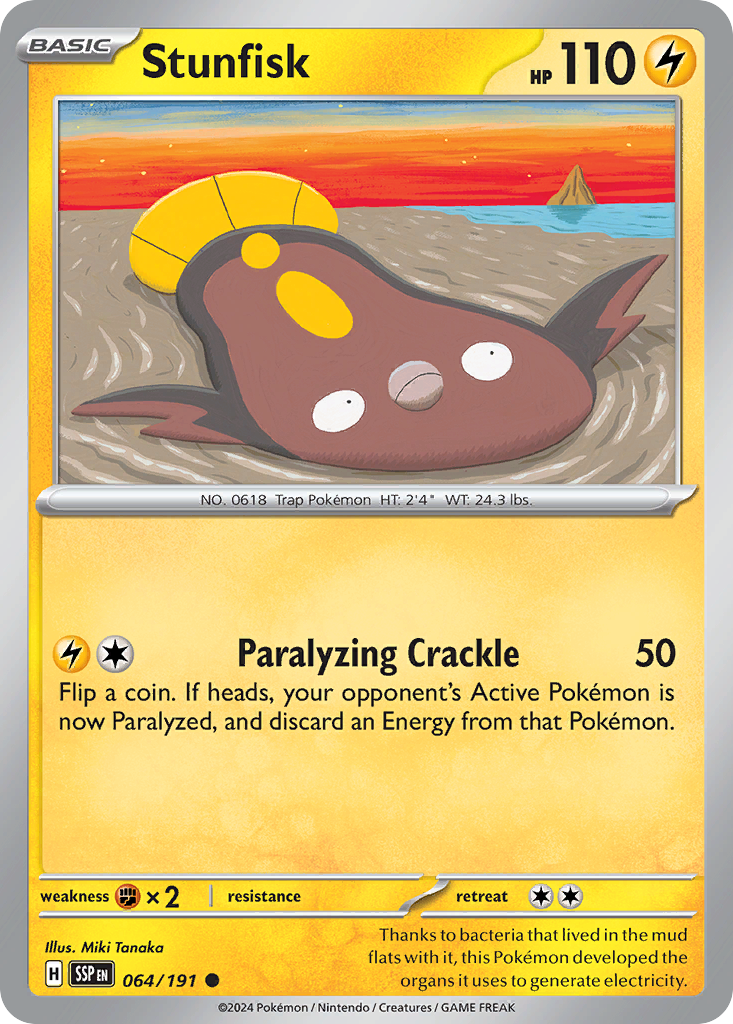 Stunfisk - Surging Sparks SET-64