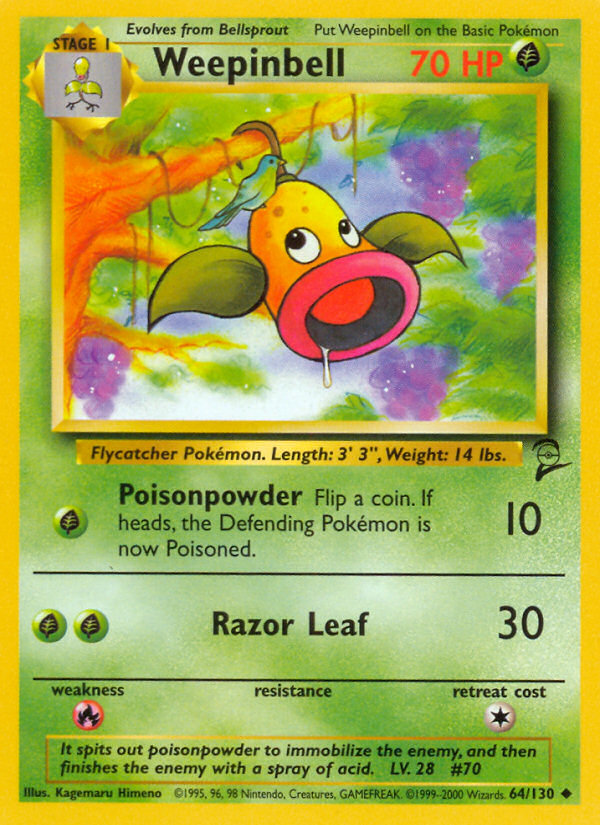 Weepinbell - Base SET 2-64