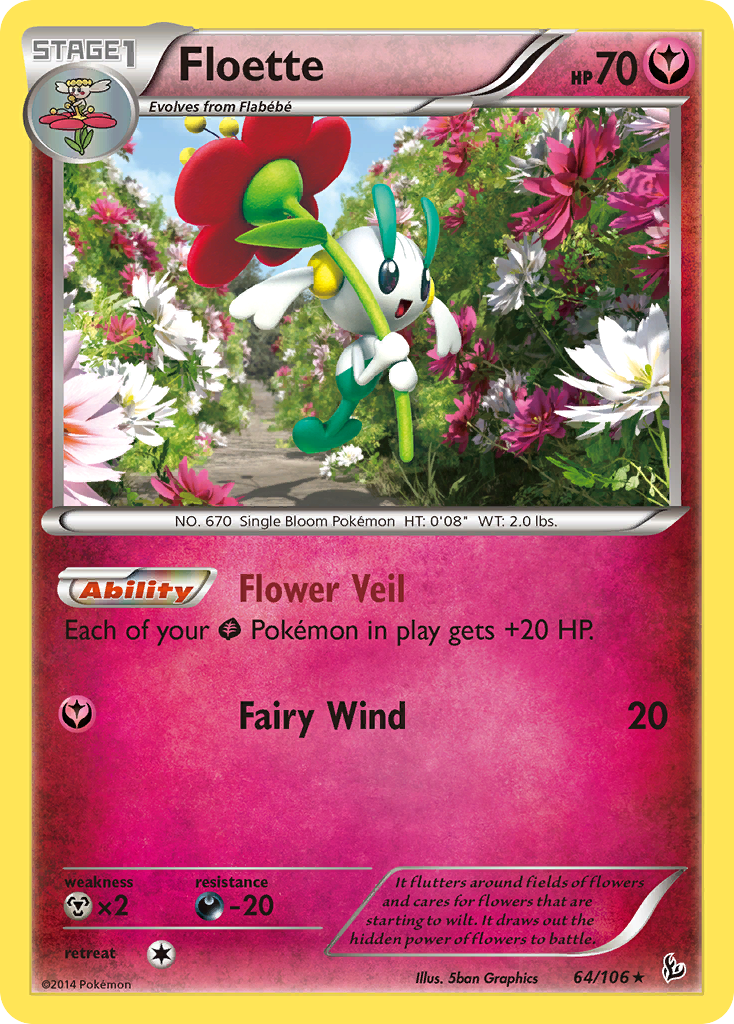 Floette - Flashfire SET-64
