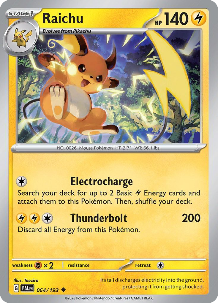 Raichu - Paldea Evolved SET-64